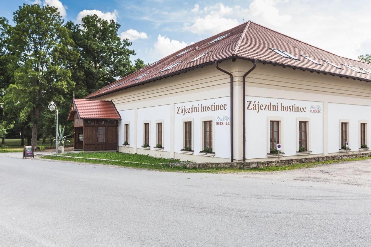 Pivovar A Penzion Grasel Český Rudolec Eksteriør billede